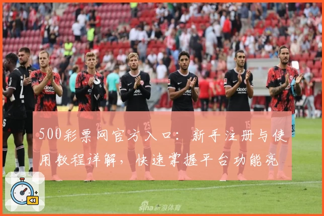 500彩票网官方入口：新手注册与使用教程详解，快速掌握平台功能亮点